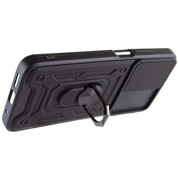 Ударопрочный чехол Camshield Serge Ring для Xiaomi Redmi 10 Black 777-04646 фото