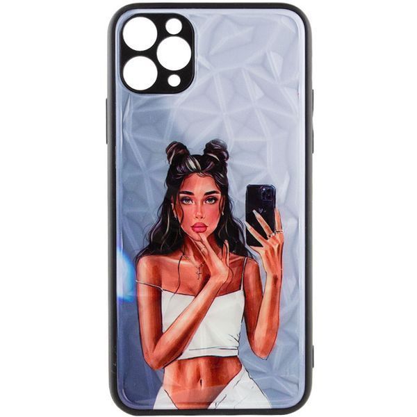 TPU+PC чехол Prisma Ladies для Apple iPhone 11 Pro Max (6.5") Black in White 208-05981 фото