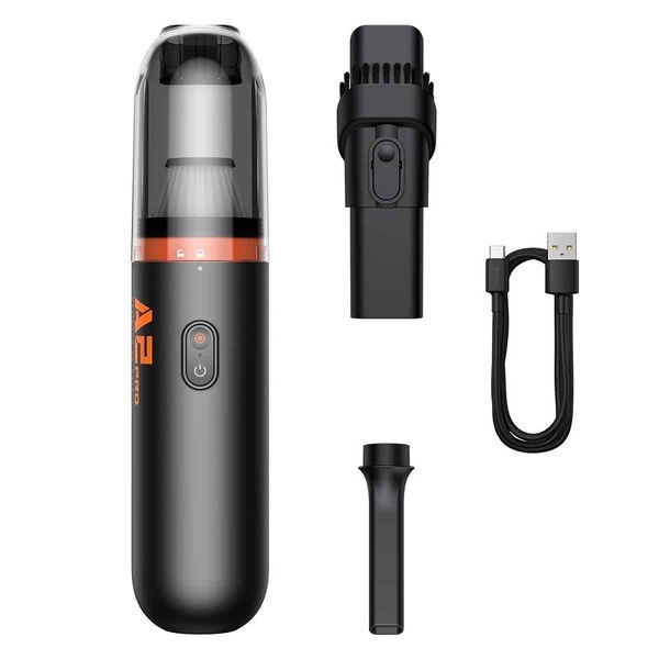 Автомобильный пылесос Baseus A2Pro Car Vacuum Cleaner (6000pa) Black VCAQ040001 фото