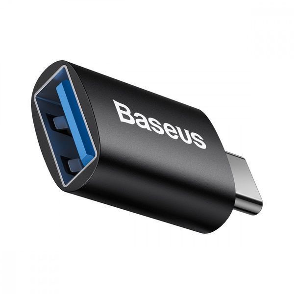 Переходник Baseus Ingenuity Mini OTG USB 3.1 to Type-C Blue ZJJQ000003 фото