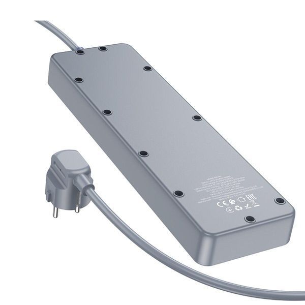 Сетевой удлинитель BOROFONE BAC4A Lord 5 position socket(1C3A)(EU) Black 656-03205 фото