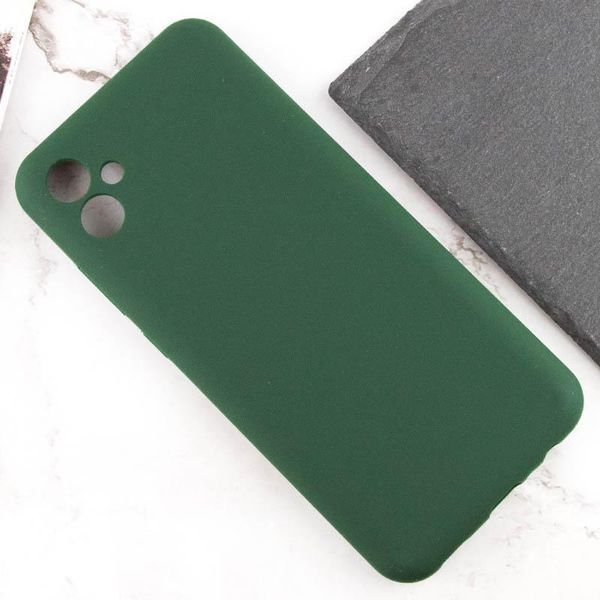 Чехол Silicone Cover Lakshmi Full Camera для Samsung Galaxy A07 Dark green 555-02402 фото