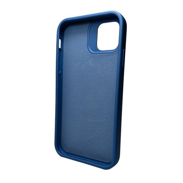 Чехол Silky Cam Protect для iPhone 12/12 Pro Blue 666-02275 фото