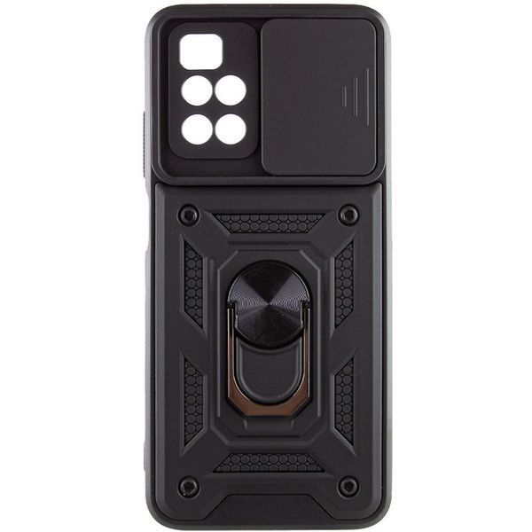 Ударопрочный чехол Camshield Serge Ring для Xiaomi Redmi 10 Black 777-04646 фото