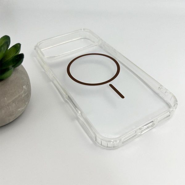 Чехол Acrylic Thin Magnetic для Apple iPhone 17 Pro Gold 666-03724 фото