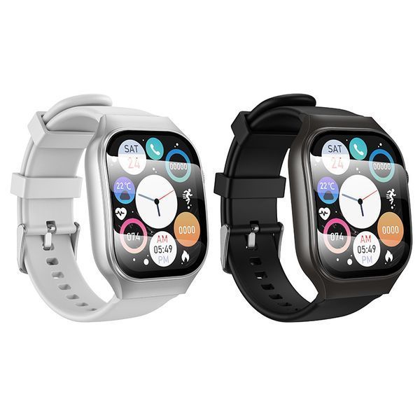 Смарт-часы HOCO Y33 51mm. 200 mAh. Smart sports watch (call version) Silver 6942007660822 фото