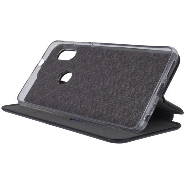 Кожаный чехол-книжка Classy для Xiaomi Redmi Note 5 Pro / Note 5 (DC) Black 777-06098 фото