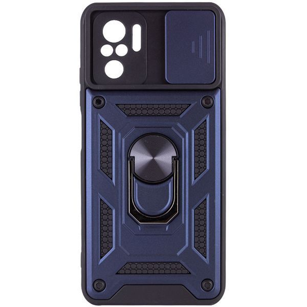 Ударопрочный чехол Camshield Serge Ring для Xiaomi Redmi Note 10 / Note 10s / Poco M5s Blue 777-04660 фото