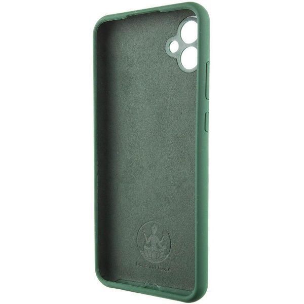 Чехол Silicone Cover Lakshmi Full Camera для Samsung Galaxy A07 Dark green 555-02402 фото