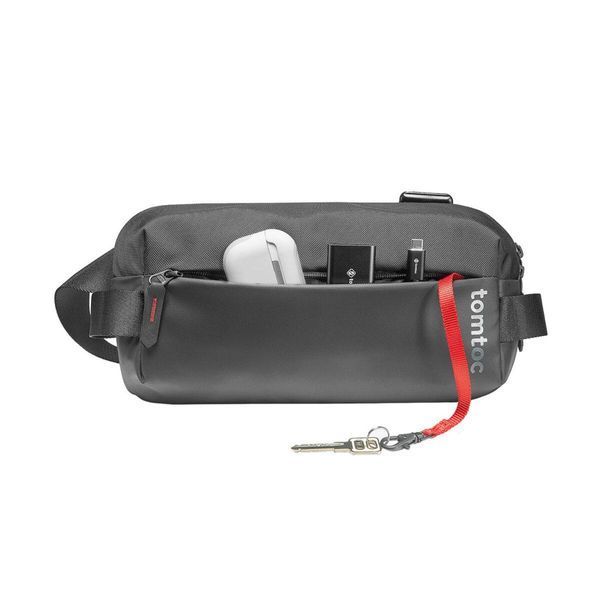 Сумка Tomtoc Explorer-T21 Sling Bag S Black 8.3 Inch//4L (T21S1D1) 656-00215 фото