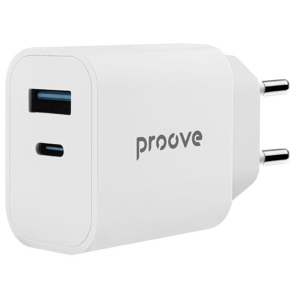 МЗП Proove Rapid 20W (Type-C + USB) White WCRP20110002 фото