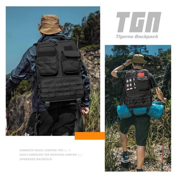 Рюкзак Tigernu T-B9007B 17" Black 656-01518 фото