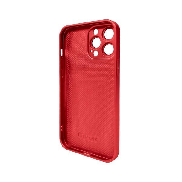 Чехол для смартфона AG Glass Matt Frame Color для iPhone 13 Pro Max Coke Red 666-00593 фото
