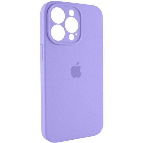 Силіконовий чохол з закритою камерою для iPhone 14 Pro Elegant Purple 666-00868 фото