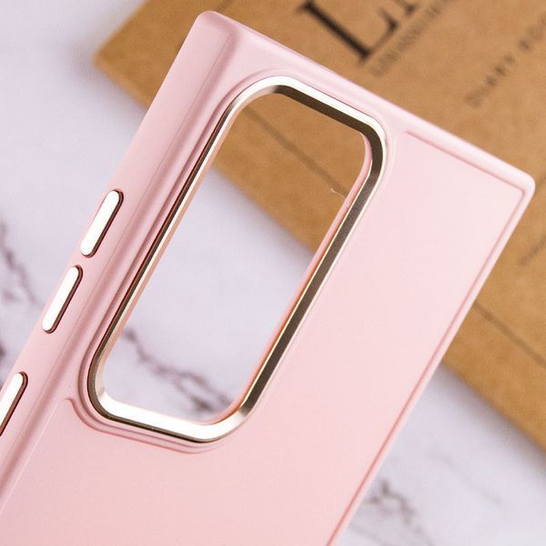 Чохол TPU Bonbon Metal Style для Samsung Galaxy S24 Ultra Light pink 555-02773 фото