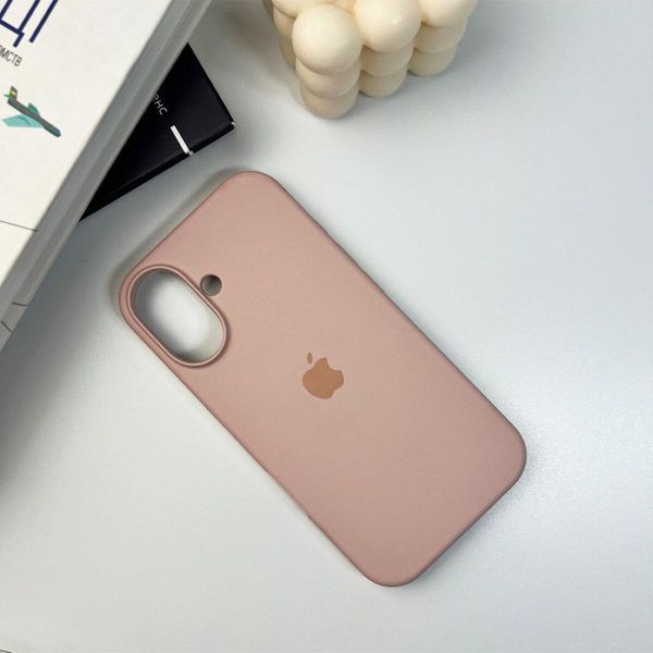 Силіконовий чохол для iPhone 16 Pink Sand 666-01180 фото