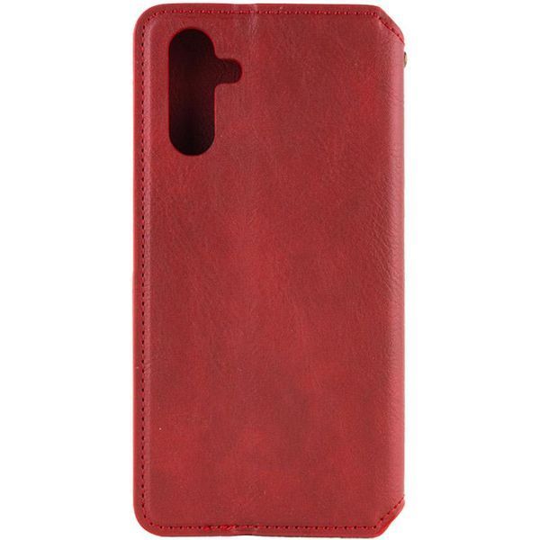 Шкіряний чохол-книжка GETMAN Cubic (PU) для Samsung Galaxy A18 / A17 Червоний ILSO-00000080420-3 фото