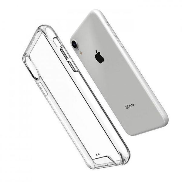 Противоударний cиликоновый чехол Space для iPhone7/8/SE 2020 Прозрачный 211-00020 фото