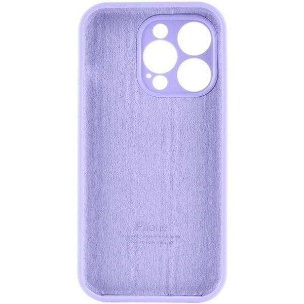 Силіконовий чохол з закритою камерою для iPhone 14 Pro Elegant Purple 666-00868 фото