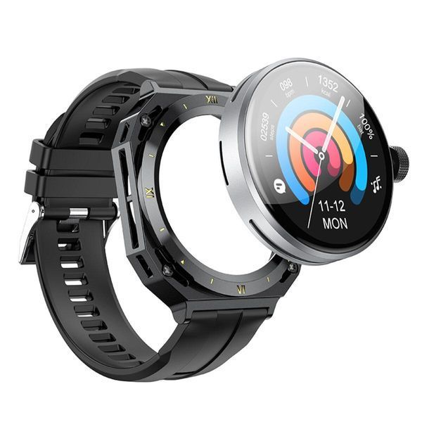Смарт-часы HOCO Y14 Smart sports watch(call version) Black 656-01081 фото