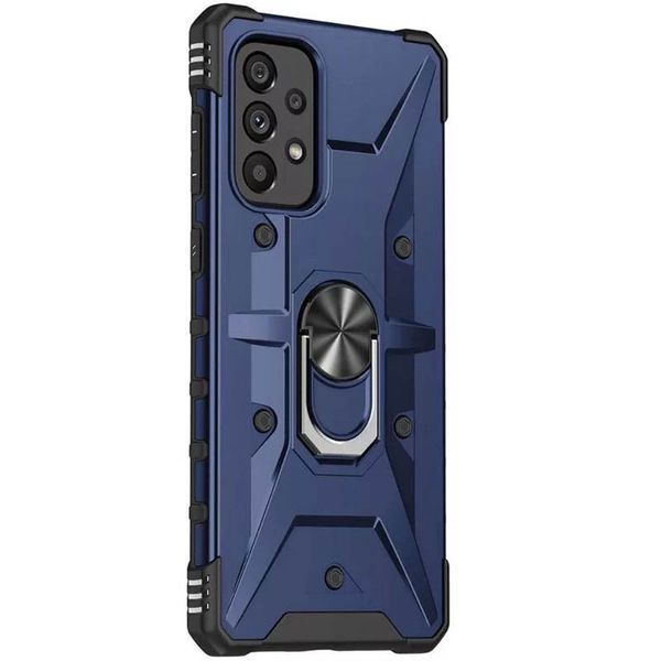 Ударопрочный чехол Pathfinder Ring для Samsung Galaxy A53 5G Navy 777-07883 фото