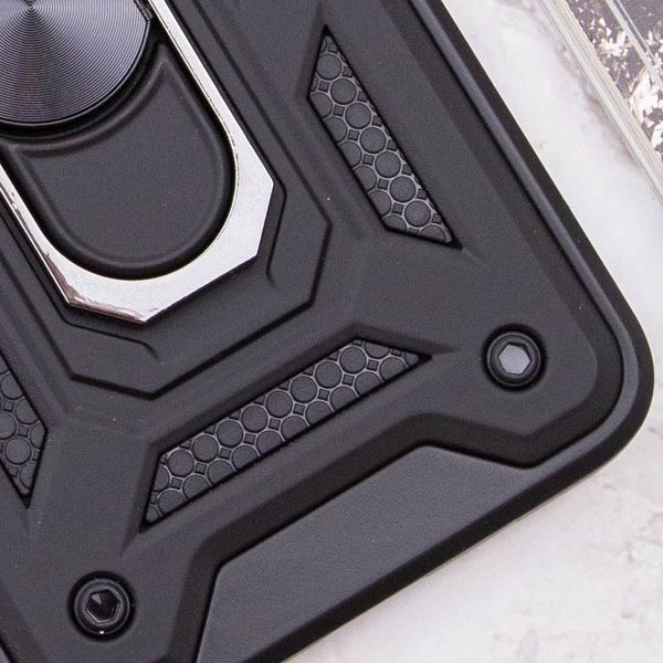 Ударопрочный чехол Camshield Serge Ring для Xiaomi Redmi 10 Black 777-04646 фото