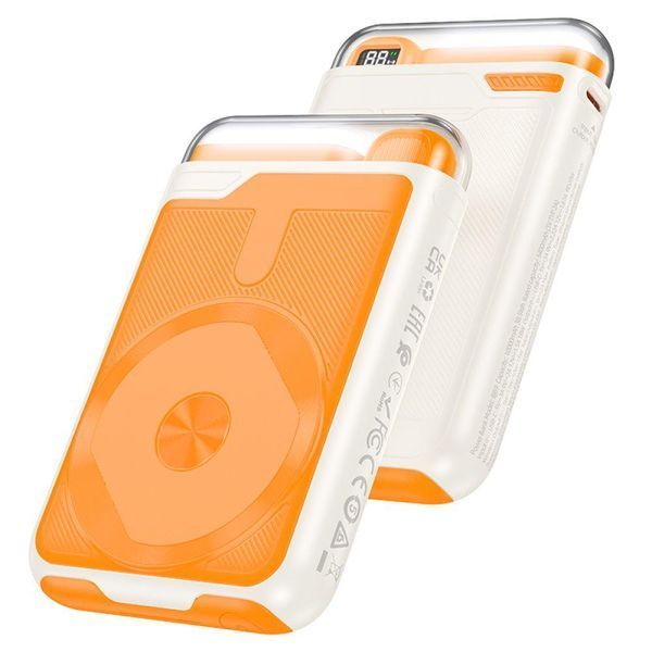 Power Bank Borofone BJ69 Skillful PD20W magnetic, night light 10000mAh Чорний 656-01435 фото