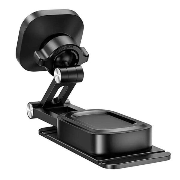 Тримач для мобільного HOCO H4 Mike magnetic car mount(center console) Black 656-00500 фото