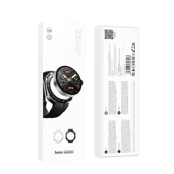Смарт-часы HOCO Y14 Smart sports watch(call version) Black 656-01081 фото