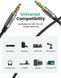 Аудіокабель UGREEN 3.5mm 4-Pole M/M Audio Cable Alu Case 2m UGR-20782 фото 8