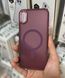 Чохол Space Magnetic Color з Magsafe для iPhone Xs Max Темно-фіолетовий 214-00853 фото 1