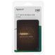 Накопитель SSD Apacer AS340X 240GB 2.5" 7mm SATAIII 3D NAND Read/Write: 550/520 MB/sec AP240GAS340XC-1 фото 2