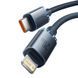 Кабель Baseus Crystal Shine Series Fast Charging Data Cable Type-C to iP 20W 2m Black CAJY000301 фото 4