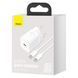 Мережевий зарядний пристрій Baseus Super Si Quick Charger 1C 25W EU Sets White 656-01314 фото 6