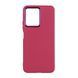 Чохол Silicone Cover Metal frame для Xiaomi Redmi Note 12 Pro+ 5G Maroon 208-03586 фото