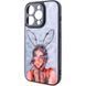TPU+PC чохол Prisma Ladies для Apple iPhone 14 Pro (6.1") Rabbit 208-06031 фото 3