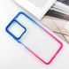 Чохол TPU+PC Fresh sip series для Xiaomi Redmi Note 12 4G Рожевий / Синій 777-06605 фото 2