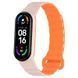 Ремінець Dual-color Magnetic для Xiaomi Mi Band 7/6/5/4/3 Light Pink / Orange 212-01637 фото 1