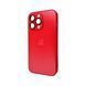 Чехол для смартфона AG Glass Matt Frame Color для iPhone 11 Pro Max Coke Red 666-00543 фото 1