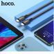 Кабель HOCO X14 Type-C to Type-C 60W, 1m, nylon, aluminum connectors, Black 6931474752215 фото 8