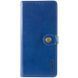 Кожаный чехол-книжка GETMAN Gallant (PU) для Xiaomi Redmi 14C / Poco C75 Синий 777-06205 фото