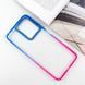 Чохол TPU+PC Fresh sip series для Xiaomi Redmi Note 12 4G Рожевий / Синій 777-06605 фото 3