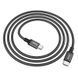 Кабель HOCO X14 Type-C to Type-C 60W, 1m, nylon, aluminum connectors, Black 6931474752215 фото 6