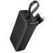 Внешний аккумулятор BOROFONE BJ79B Clever power bank with 3 cables(30000mAh) Black 216-00144 фото 3