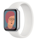 Силіконовий монобраслет для Apple Watch 38/40/41 mm 160 mm Білий 212-00341 фото 3