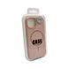 Чохол для смартфона Silicone Case Magnetic для Apple iPhone 15 Pink Sand 666-03874 фото 2
