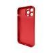 Чехол для смартфона AG Glass Matt Frame Color для iPhone 13 Pro Max Coke Red 666-00593 фото 2