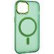 Чехол TPU+PC Lily with MagSafe для Apple iPhone 15 (6.1") Army Green 214-03583 фото 2