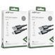 Кабель ACEFAST C1-04 USB to Type-C 3A, 1.2m, nylon aluminum connectors, Black 6974316280545 фото 2