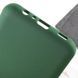 Чехол Silicone Cover Lakshmi Full Camera для Samsung Galaxy A07 Dark green 555-02402 фото 7